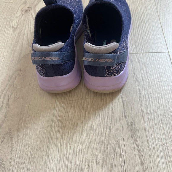 Skechers Child Ultra Flex 3.0-All Things Lavender/Navy Sneaker Sz: 2 - Picture 5 of 7